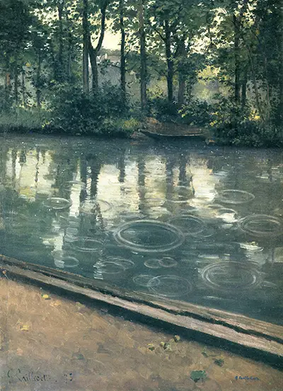 The Yerres, Effect of Rain Gustave Caillebotte